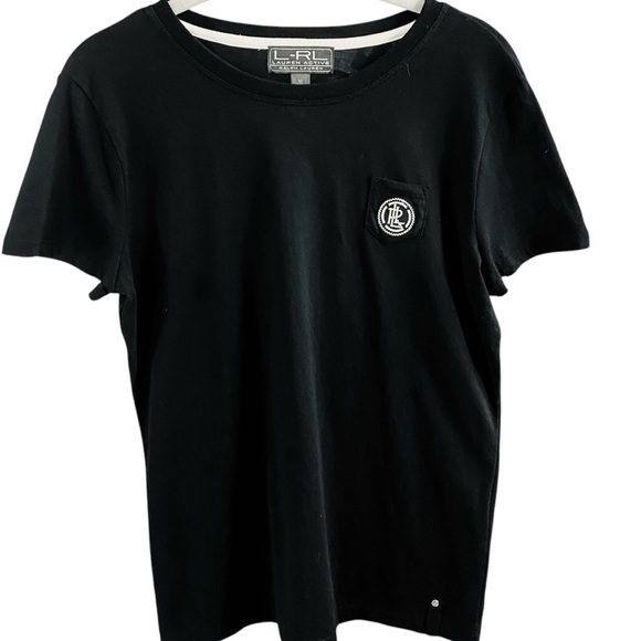 Laurel Ralph Lauren Tops - L-R-L Lauren Ralph Lauren Active Black Top. Sz M